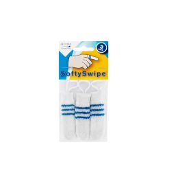 Accesia SoftySwipe Vingerborstel - 3 Stuks