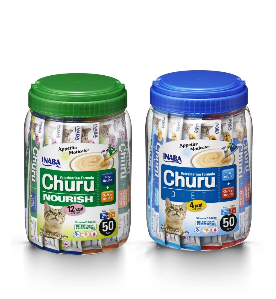 Churu Nourish Appetite Motivator Kip & Tonijn - 50 Stuks 2 Churu Nourish Appetite Motivator Kip & Tonijn - 50 Stuks - Afbeelding 2