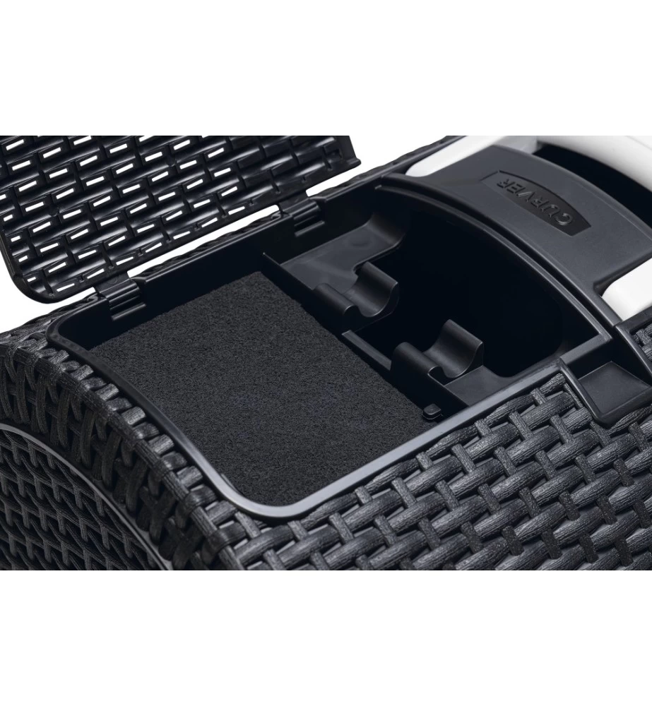 Beeztees Curver Kattenbak Antraciet 4 Beeztees Curver Kattenbak Antraciet - Afbeelding 4