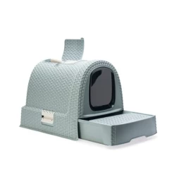 Beeztees Curver Kattenbak Lichtblauw -Dierbenodigdheden Winkel curver kattenbak lichtblauw 2