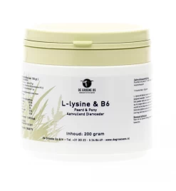 De Groene Os L-Lysine & B6 - 200 Gram
