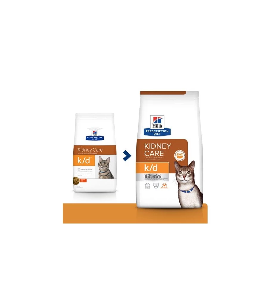 Hill's Prescription Diet K/D Kidney Care Met Kip 2 Hill's Prescription Diet K/D Kidney Care Met Kip - Afbeelding 2