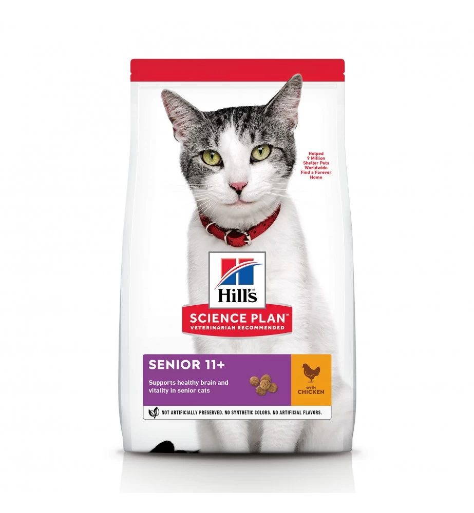 Hill's Science Plan Senior 11+ Met Kip 1 Hill's Science Plan Senior 11+ Met Kip