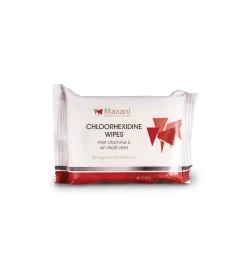 Maxani Chloorhexidine Doekjes Met Vitamine E - 40 Doekjes