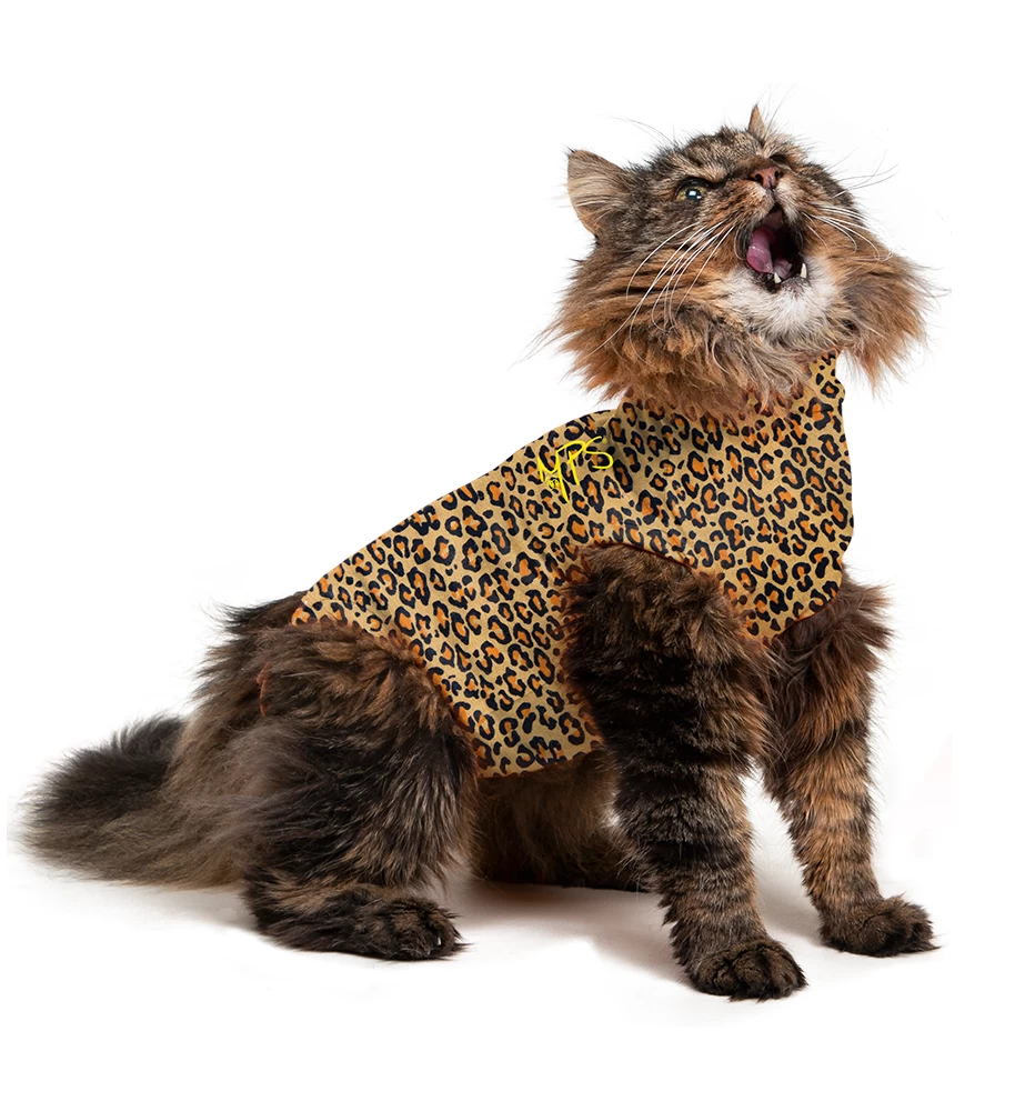 Medical Pet Shirt (Kat / Luipaardprint) 1 Medical Pet Shirt (Kat / Luipaardprint)