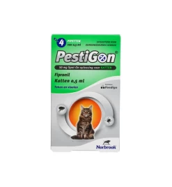 Pestigon 50 Mg Spot-On Kat - 4 Pipetten