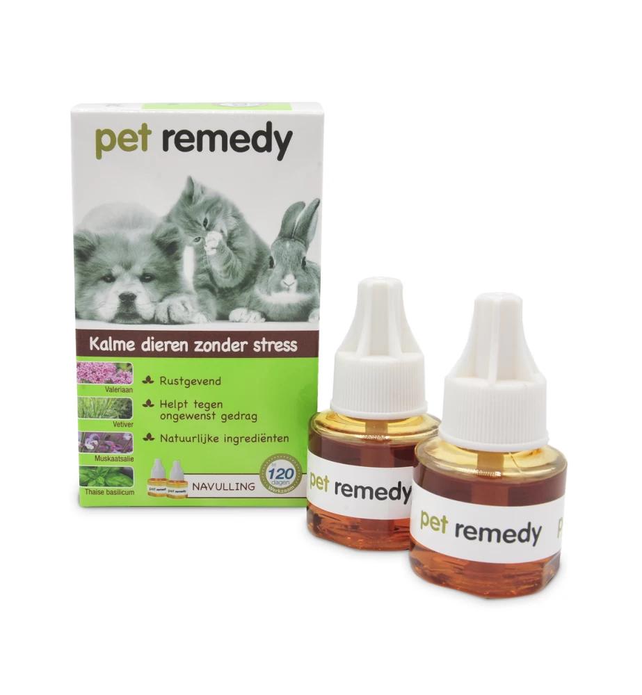 Pet Remedy Verdamper Navulling - 2 X 40 Ml 1 Pet Remedy Verdamper Navulling - 2 X 40 Ml