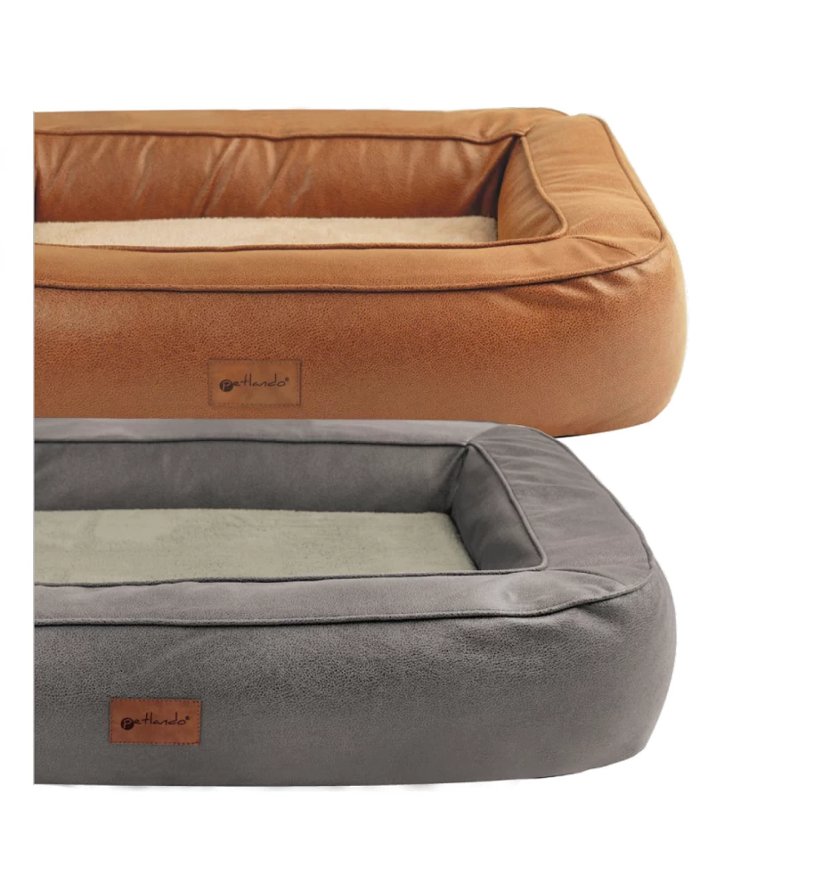 Petlando Orthopedische Ligmand Lissabon - Grijs (Stone) 3 Petlando Orthopedische Ligmand Lissabon - Grijs (Stone) - Afbeelding 3