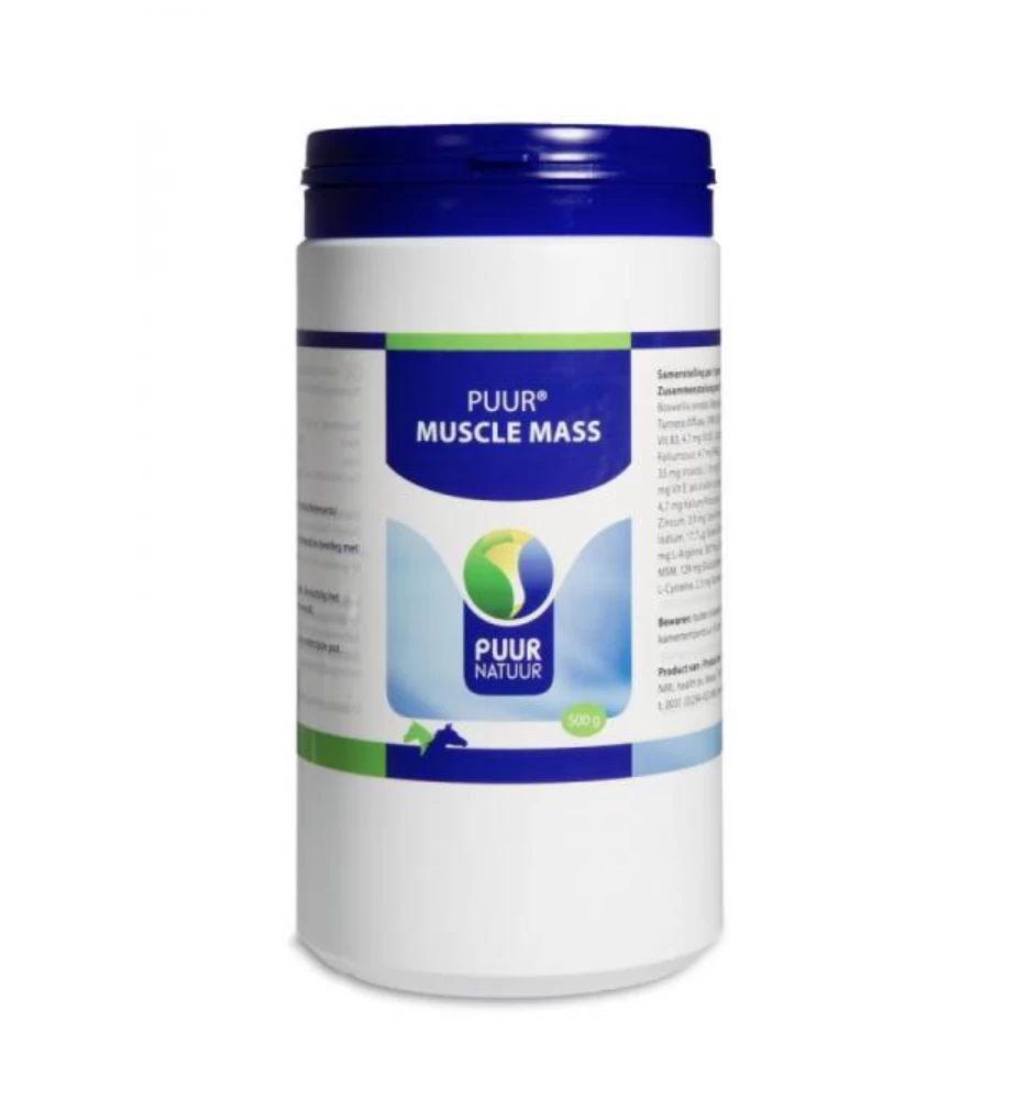 PUUR Muscle Mass - 500 Gram 1 PUUR Muscle Mass - 500 Gram
