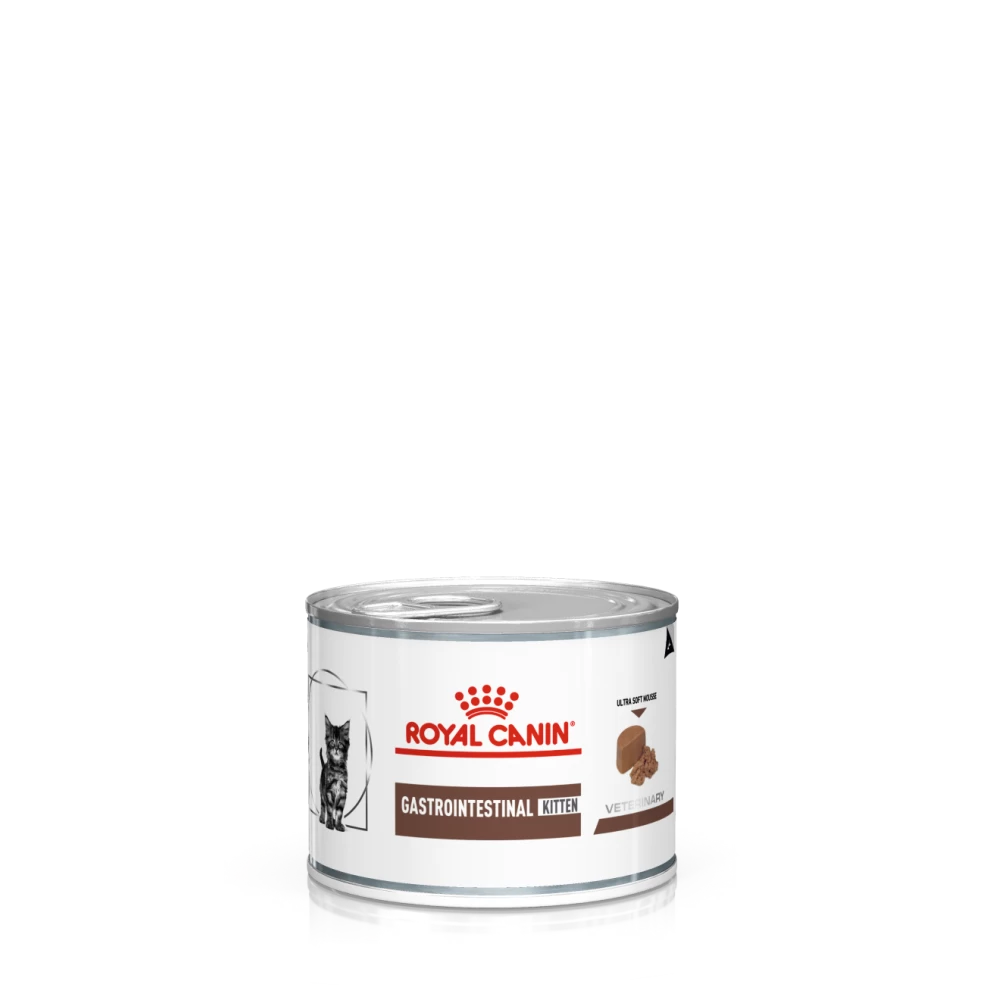 Royal Canin Gastro Intestinal Kitten Blik - 12 X 195 Gram 1 Royal Canin Gastro Intestinal Kitten Blik - 12 X 195 Gram