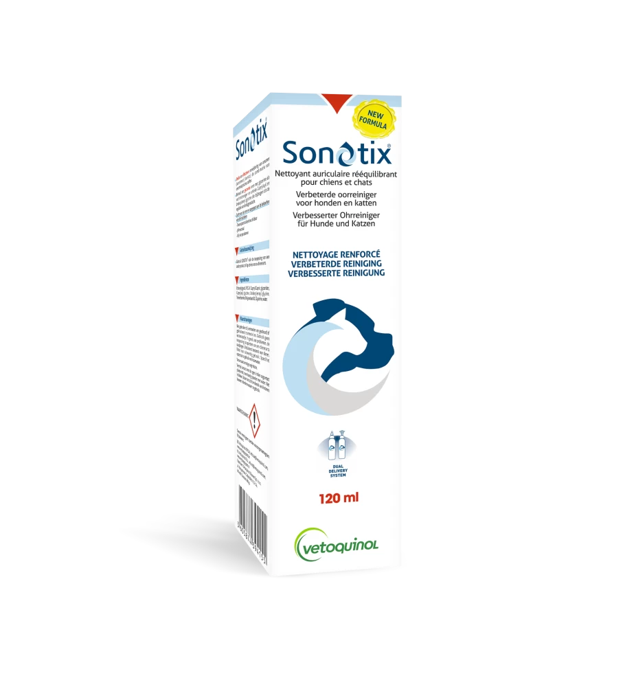 Vetoquinol Sonotix - 120 Ml 3 Vetoquinol Sonotix - 120 Ml - Afbeelding 3