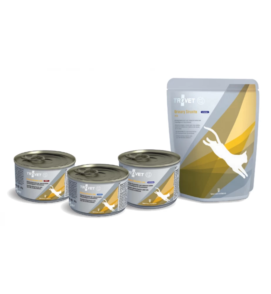 Trovet Urinary Struvite ASD Pouch Chicken - 12 X 85 Gram 2 Trovet Urinary Struvite ASD Pouch Chicken - 12 X 85 Gram - Afbeelding 2