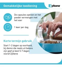 Vetoquinol Zylkène 75 Mg Capsules (- 10 Kg) -Dierbenodigdheden Winkel zylkene 75 mg capsules 5